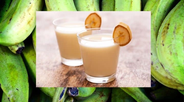 Biomassa de bananan verde