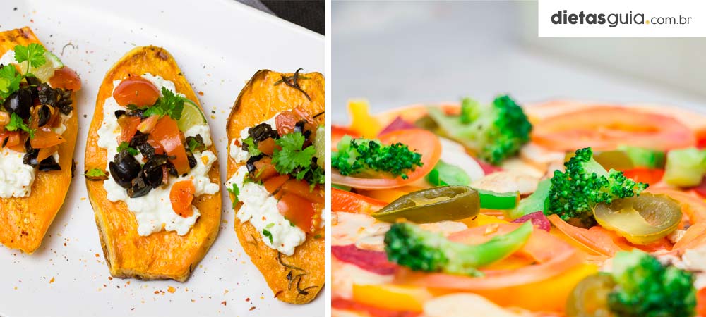 Cardápio vegetariano